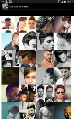 Hair Styles For Men android App screenshot 1